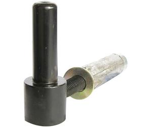 AFBAT - Gond 14 l100mm cheville métal Noir