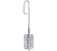 AFBAT - Verrou baïonnette 16 l500mm zingué Blanc