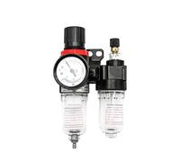 AFC2000 AFR2000 AL2000 Filtre séparateur eau huile régulateur air | Port PT1/4 Pression max 9.9kgf/cm2 Réglable 0.95Mpa Manomètre Séparateur eau huile Filtre 25CC(Afc2000)