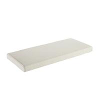 AFEBOO Coussin de banc 2/3 places, pour intérieur et extérieur, pour jardin, balancelle, coussin de siège lavable en douceur et antidérapant pour banc de patio, cuisine, chaise de balancier (Beige, 95