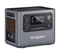 AFERIY 3000W 2048Wh Station Électrique Portable, P300 Générateur Électrique Solaire, Recharge Rapide 1,5H, Batterie Nomade Extensible à 10,24kWh, UPS＜10ms, pour Camping, Vacances, Panne de Courant