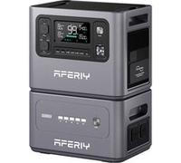 AFERIY 4096Wh Générateur Electrique 2800W avec 1 Batterie Supplémentaire, P280 Station Electrique Portable Capacité Extensible, Générateur Solaire pour Usage Domestique/Camping-car/Panne de Courant Gr