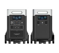 AFERIY 7680Wh Générateur Electrique, 3600W avec 1 Batterie Supplémentaire, Station Electrique Portable Capacité Extensible, Générateur Solaire pour Usage Domestique/Camping-car/Panne de Courant