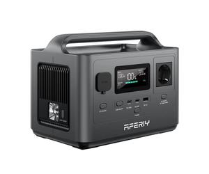 AFERIY AF-P040 Station d'énergie portable 256 Wh, batterie LiFePO4 - 400 W - charge rapide en 1,2 heure - UPS - solaire - pour camping et extérieur