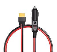 AFERIY Câble Allume-cigare vers XT90 1M, Câble de Recharge Solaire pour Generateur Electrique Portable,1M