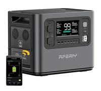 AFERIY Generateur Electrique Portable 2400W, Batterie Nomade LiFePO4 2048Wh, Charge en 1,5H, Prise UE 220-240V, Fonction UPS, Générateur Electrique Solaire Camping/Famille/Bureau