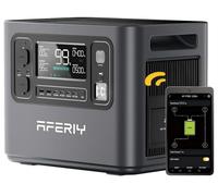 AFERIY Generateur Electrique Portable 2400W, Battetie Nomade 2048Wh, Station Electrique Portable Charge Rapide en 1.5H, 220-240V, UPS, Générateur Solaire pour Camping-car/Maison/Bureau, Garantie 7 Ans
