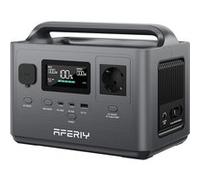 AFERIY Generateur Electrique Portable 400W, Station Énergie Mobile 256Wh, Batterie Nomade LFP, Sorties Variées, EU Prise 220-240V, UPS, Générateur Électrique Solaire Pour Van/Camping Noir G