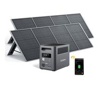 AFERIY Générateur Solaire 1800W avec 2×200W Panneau Solaire,1024Wh Batterie LiFePO4, Avec APP,13 Sorties,AC 220V-240V