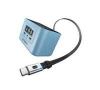 AFERIY Nano100 Station d'Énergie Portable 100W, 99,2Wh LiFePO4, Câble Rétractable USB-C PD100W, Mini Générateur Solaire Autorisé en Avion, Double PD3.0 pour PC/Camping, Noir