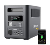 AFERIY P180 Générateur Électrique Portable, Batterie Nomade 1800W & 1024Wh, Station Électrique Solaire 28% Plus Compacte & Légère, Recharge de 0-90% en 60 Min, UPS, BMS, pour Camping, Maison, Urgence