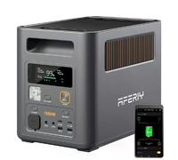AFERIY P180 Pro - Centrale électrique portable - 1800W AC - 1024Wh LiFePO4 - Extensible jusqu'à 5120Wh