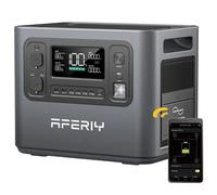 AFERIY P210 - Génerateur Électrique Portable - 2400W - Batterie LiFePO4 2048Wh - Charge Rapide en 1.5h - Avec APP - Sortie 220V-240V