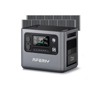 AFERIY P280 Station Electrique Portable 2800W,Batterie Nomade 2048Wh avec 2×400W Panneau Solaire Portable,APP,UPS,13 Ports