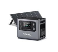 AFERIY P280 Station Electrique Portable 2800W,Batterie Nomade 2048Wh avec 400W Panneau Solaire Portable,APP,UPS,BMS