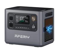 AFERIY P300 Générateur Électrique Portable, 2048Wh & 3000W, Batterie Nomade Extensible à 10,24kWh, Recharge Rapide 1,5H, 220V-240V, Station Électrique Solaire pour Camping, Secours, Panne de Courant