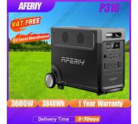 AFERIY P310 centrale électrique Portable 3600W générateur solaire 3840Wh LiFePO4 batterie de secours à domicile Camping en plein air puissance Mobile AF-P310+Expandable Battery