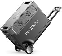 AFERIY P310 Générateur Électrique Portable CA 3600W (7200W Pic), 3840Wh Batterie Nomade LiFePO4 Station Électrique Solaire, UPS, 13 Sorties, Station Énergie de Secours pour Camping, Domicile, Bureau