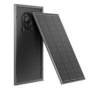 AFERIY Panneau Solaire 120W Monocristallin - 23% Efficacité - 18V avec Verre Trempé 3.2mm - pour Camping