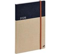 Quo Vadis - Agenda - 2027 - Affaires Recyclé - Semainier Planning - Multilingue - Bleu marine - 12 mois de janvier à décembre - 10x15 cm recyclé
