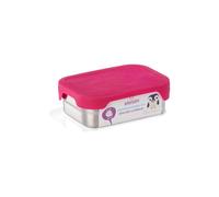 Affenzahn Boîtes à goûter en acier inoxydables | Avec compartiment séparé, compatible lave-vaisselle et motif coloré pour une utilisation pratique au quotidien