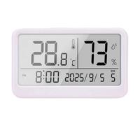 Affichage du climat intérieur avec écran d ' horloge et de, B | Thermo-hygromètre numérique pour une utilisation en chambre, en crèche et bureau
