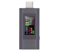 Affichage numérique multifonction 4-30 V 0-5,1 A Voltages Ampèremètre Power Meter Voltages et testeur de courant pour téléphone USB C Testeur de puissance