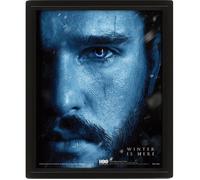 Affiche 3D Lenticulaire - PYRAMID - Game of Thrones - 26x20 cm - Noir - Décoration murale