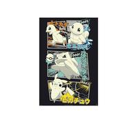 ABYstyle Poster Pokémon Pikachu & Kanto Starters – Produit Officiel, 91,5 x 61 cm, Papier laminé