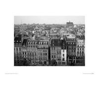 Affiche Art Print - Heiko Lanio - Toits - Paris - 30x40cm G