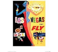 Affiche Art Print - Las Vegas - FLy - 30x40cm G