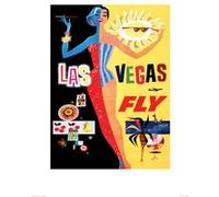 Affiche Art Print - Las Vegas - Fly - 60x80cm G
