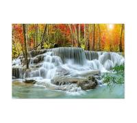 Affiche Cascade tropicale en Thailande - 60x40cm - made in France