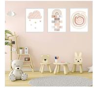 Affiche Chambre Enfant Deco Tableau Fille Decoration Murale Chambre Bebe pour Filles Garçons sans Cadre Affiches Décorative 30*40cm