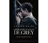 Affiche Cinéma Originale Petit Format - Cinquante Nuances De Grey (format 40 x 53 cm pliée) Année 2015.