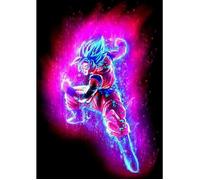 Affiche Décoration Murale - FABULOUS - Dragon Ball - Son Goku Super Saiyan - 30x42cm - Haute Définition