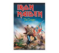 Affiche Décoration Murale - Iron Maiden - The Trooper - 91,5x61 cm - Papier Brillant - Officiel