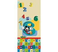 Affiche Disney Mickey Mouse bleu, vert et jaune - 600745 - 90 x 202 cm