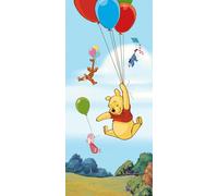 Affiche Disney Winnie l'ourson bleu, rouge et vert - 600762 - 90 x 202 cm