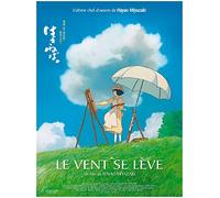 Affiche du Film Le Vent se lève Hayao Miyazaki Petit Format (53x40 cm Roulée) pour Salle à Manger