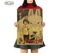 Affiche du film TIE LER en papier kraft, décoration rétro pour café, bar, art mural, décoration d'intérieur, 51,5 x 36 cm~0461