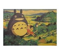 Affiche du film Totoro mon voisin Hayao Miyazaki Anime Wall Sticker - 50,5 x 35 cm (Style 26) G