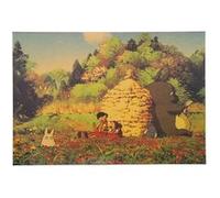 Affiche du film Totoro mon voisin Hayao Miyazaki Anime Wall Sticker - 50,5 x 35 cm (Style 29) G