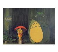 Affiche du film Totoro Mon voisin Hayao Miyazaki Sticker mural Anime - 51,5 x 36 cm (Style 32) G