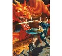 Affiche - DUNGEONS & DRAGONS - CLASSIC RED DRAGON BATTLE - 61x91,5cm G
