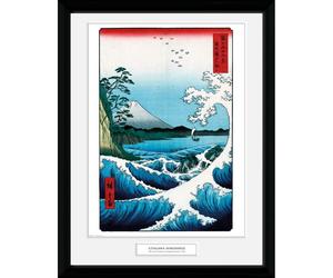 Affiche encadré Art Print GB Eye Utagawa Hiroshige, Satta (30x40cm)