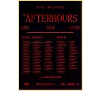 Affiche et impression vintage en papier kraft de The Weeknd, alternative abstraite et amusante, art mural moderne pour café-bar~0014
