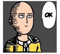Affiche - FABULOUS - One Punch Man - Saitama - 30x29cm - Haute Définition - Résistante aux UV