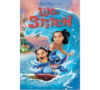 Affiche - - Lilo & Stitch - Wave Surf - 61x91,5cm