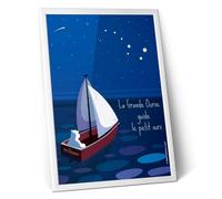 Affiche nature grande ourse & petit ours